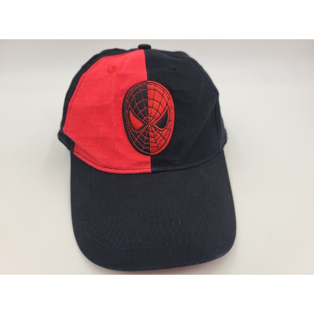 Youth Spider-Man 3 Marvel Comics Adjustable Hat Cap Child Kid Boy Girl Red Black